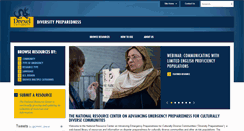 Desktop Screenshot of diversitypreparedness.org